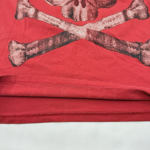 Black Island Skull Skeleton Crossbones Tshirt Men Size L Halloween Horror Devil - Picture 8 of 12